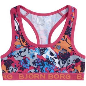 Bjorn Borg 1P Soft Top BB Flowers And Blocks - Top - Meisjes - Multi - Maat 158 - 164