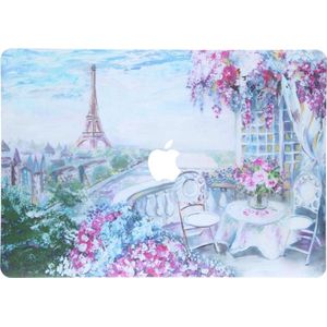 Design Hardshell Cover Geschikt voor de MacBook Pro 13 inch (2016-2019) - A1708 / A2159 - When in Paris