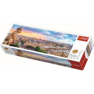 Trefl Panorama Kathedraal Notre-Dame puzzel - 1000 stukjes