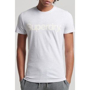 Superdry Heren tshirt Core Logo T-shirt van biologisch katoen