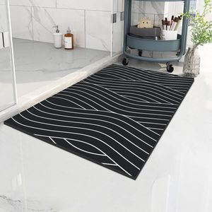 Goodivery ® Super Absorberende en Sneldrogende Badmat met Antisliplaag, Geschikt voor Badkamer en Woonruimte, 50 x 80 cm