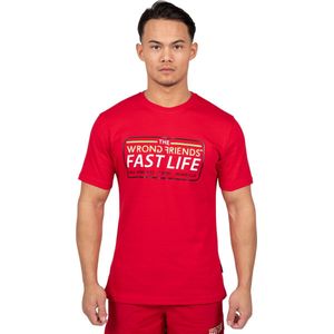 FAST LIFE T-SHIRT - RED S