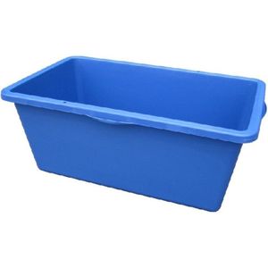 Koi meetbak met meetlint