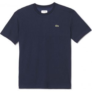 Lacoste Basic Sportshirt - Maat S  - Mannen - blauw