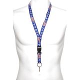 1x Keycords/lanyards USA - Verenigde staten van Amerika