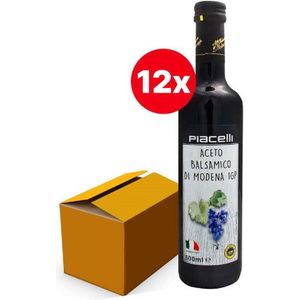 Azijn aceto balsamico di Modena B.G.A. 500ml - Doos 12 stuks