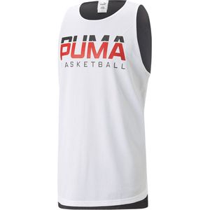 Puma Give And Go Mouwloos T-shirt Wit L Man
