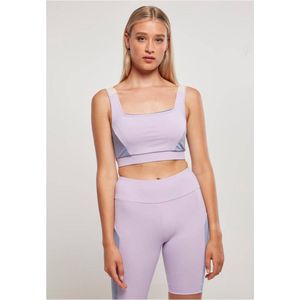 Urban Classics - Color Block lilac/violablue/softseagrass SportBH - XS - Multicolours