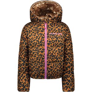 B.Nosy - Reversible winterjas Jacky - Leopard Jack - Maat 98