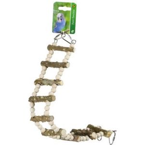 De Boon Ladder/Brug Hout + Kralen 46CM