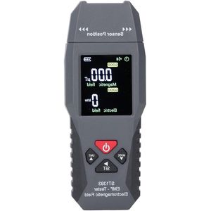 EMF Meter Dubbele Detectie 20Hz-300Hz Magnetische Velden 20Hz-3500MHz Elektrische Velden Adiation Detector Dubbele Hoorbare Visuele Alarm Elektromagnetische Veld Straling Detector