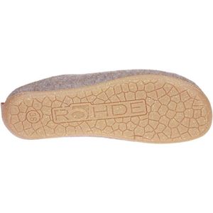 Rohde Beige Pantoffel Wol