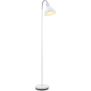 B.K.Licht - Staande lamp - wit - met E27 fitting