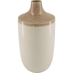 DKNC - Vaas Darwin - Keramiek - 18x36 cm - Beige