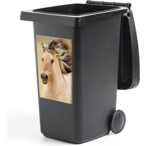 Container sticker Paarden - Dieren - Manen - Portret - 40x60 cm - Kliko sticker