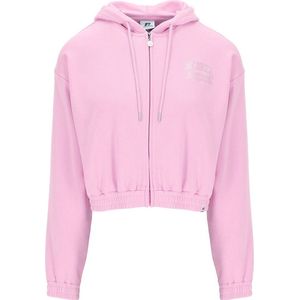 Russell Athletic Awu A31011 Sweatshirt Met Volledige Rits Roze S Vrouw