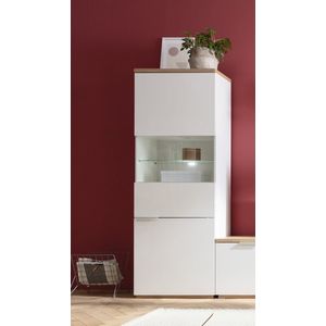 Composad - Vitrinekast - Wit - 65cm - Modern