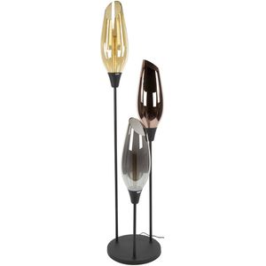 Giga Meubel Vloerlamp Cocoon Mix Glass - 3-Lichts - 45x45x178cm