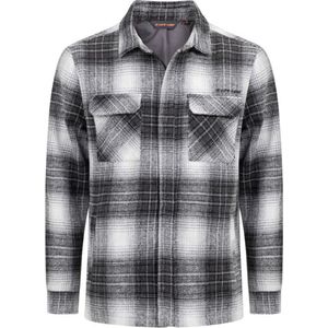 Life Line blouse Pico - blouse/jas Pico - zwart/grijs geblokt - borstzak - maat L