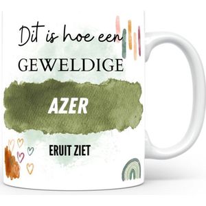 Mok bedrukken met beroep Azer