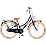 Volare Excellent Kinderfiets - Meisjes - 24 inch - Zwart - 3 Versnellingen