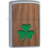 Aansteker Zippo Woodchuck Emblem Clover