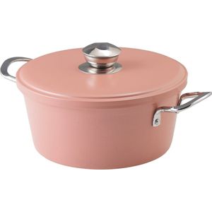 Green Kitchen-Kookpan Stainless Style- Roze 24cm