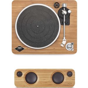 House of Marley Stir It Up bluetooth platenspeler en Get Together Mini bluetooth speaker Bundel