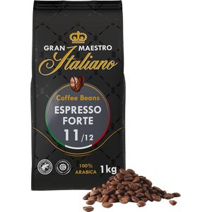 Gran Maestro Italiano - Espresso Forte - Koffiebonen – Bonen voor Espresso – Arabica – 1kg