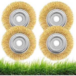 Solacis Onkruidborstel - Bosmaaier - Onkruidborstel bosmaaier - Onkruidborstel voor bosmaaier - Onkruid borstel - Must have om onkruid te verwijderen!