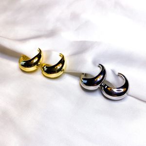 Clipoorbellen ringen - Forever Hoops - goud - stoer - elegant - met clips - zonder gaatjes - oorbellen