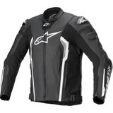 Alpinestars Missile V2 Leather Jacket Black White 56 - Maat - Jas