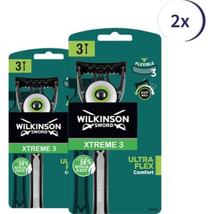 Wilkinson Men Scheermes Xtreme 3 Ultra Flex - 6 mesjes - Voordeelverpakking