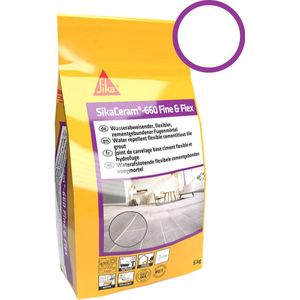 Sika Sikaceram 660 Fine And Flex Voegmortel White - 5KG