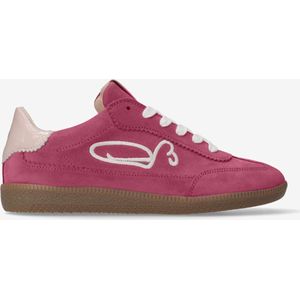 Fred De La Bretoniere Sneaker Pearl Sign Raspberry Red - Maat 37