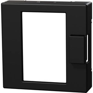 Centrale plaat universele temperatuurregelaar-gebruik met touch-display mat zwart - Merten MEG5775-0403