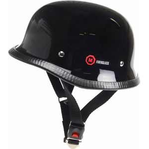 Redbike RK-300 duitse motorhelm zwart maat S