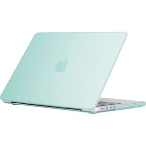 Mobigear Glossy - Laptophoes Geschikt Voor Apple MacBook Pro 16 Inch (2021-2024) Hoes Hardshell MacBook Case - Groen