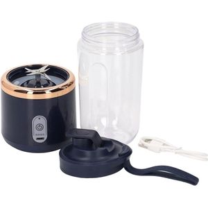 Draagbare Mini-Mixer Blender - 300 ml - 1200 mAh USB-Oplaadbaar - Smoothie Maker - Blauw