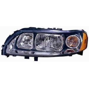 Volvo S60, 2000 - 2010 - koplamp, H7+H9, elektr verstelb, incl stelmotortje, links, 05/2004 -