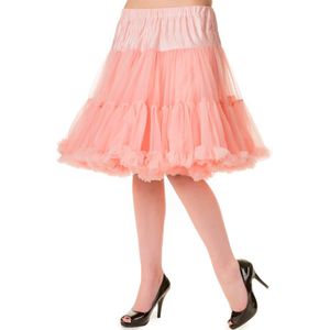 Banned Apparel prachtige mooie lichtroze petticoat rok Maat XL 2XL 3XL