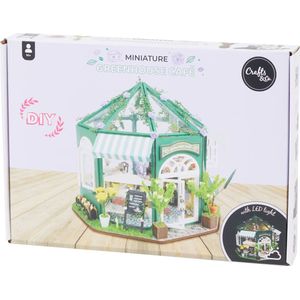 Crafts & Co Miniature Garden House om zelf te maken - DIY met Led verlichting