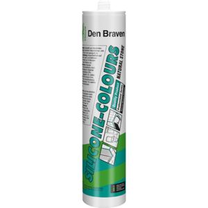 Den Braven Zwaluw Silicone Colours Natural Stone 310 ml Ral7021 -