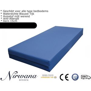 Nirwana Bedden - Zorgmatras Incontinentie - Matras - Waterdicht - 90x210x17 cm - Koudschuim