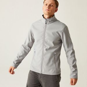 Regatta Ascender 2-Layer Softshell Jacket RG762 - Mineral Grey/Black - L