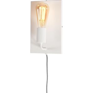 it's about RoMi Wandlamp Madrid - Wit - 15x10x25cm - Binnen Modern