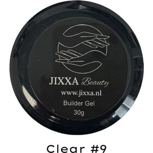Builder gel clear #9 potje 30 gram - UV gel - Gel nagels - Nepnagels - Nagel verlenging - Nagelverzorging - Builder gel - Gel nails - Nailart