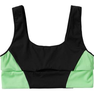 Mystic Bruna Performance Bikini Top - 240283 - Lime Green - 36