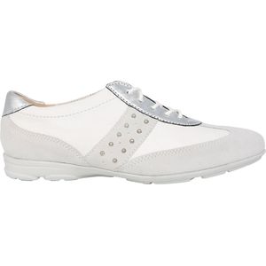 Gabor - 42.555.50 - Sneakers - Wit - Leder - Suède Combi
