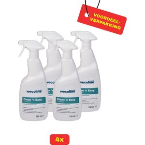 4x Wecoline Desinfectie Foam Spray - 4x 750ml - Voordeelverpakking!